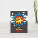 Search for comic book birthday cards Funny