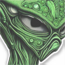 Search for alien stickers Creepy