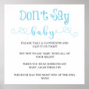 Search for dont say baby signs Blue