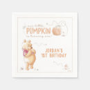 Search for pumpkin napkins First birthday