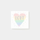 Search for lgbt pride post it notes Heart