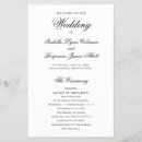 Search for black wedding programs Formal