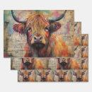 Search for highland cow wrapping paper Decoupage