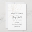 Search for bridal luncheon invitations Minimalist