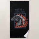 Search for dragon beach towels There will be dragons