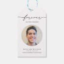 Search for funeral favor tags Celebration of life