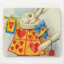 Search for rabbit mousepads alice in wonderland
