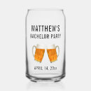 Search for bachelor party beer glasses Best man