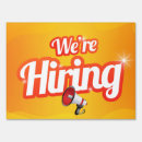 Search for help wanted signs Positions available
