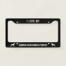 Search for german license plate frames Dog