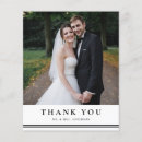Search for classic wedding thank you cards Typography