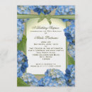 Search for blue hydrangea invitations Pretty