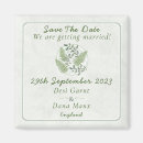 Search for holiday wedding save the dates Green
