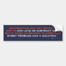 Search for math bumper stickers Teacher