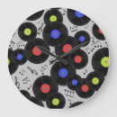 Search for vinyl record clocks Illustration