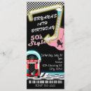 Search for 1950s birthday invitations Jukebox