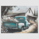 Search for vintage truck tissue paper Farmhouse