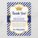 Search for prince thank you cards Baby shower