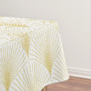 Search for gold white tablecloths Elegant