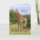 Search for giraffe birthday cards Africa