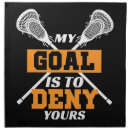 Search for lacrosse napkins Player