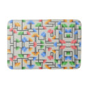 Search for coral bath mats Mid century modern
