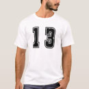Search for number 13 tshirts Numbers