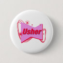 Search for usher buttons Bridal party