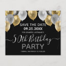 Search for 50th birthday save the dates Party