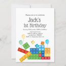 Search for building block invitations Kids