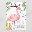 Search for pineapple bridal shower invitations Flamingo