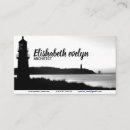 Search for lighthouse business cards Black