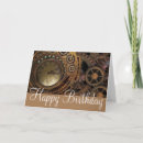 Search for victorian birthday cards Steampunk