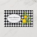 Search for houndstooth business cards modern