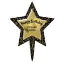 Search for gold stars cake toppers Celebration
