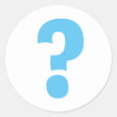 Search for question mark stickers Mystery