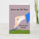 Search for broken leg cards Cast