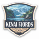 Search for alaska stickers Kenai fjords national park