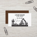 Search for logging business cards Logger
