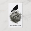 Search for nest business cards Birds