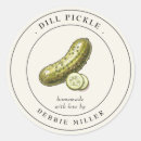 Search for pickle jar stickers Dill pickles