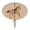 Search for horse cake toppers Carousel