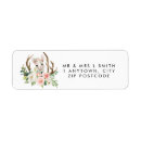 Search for bunny rabbit return address labels Rustic