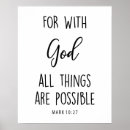 Search for nothing is impossible with god posters Jesus