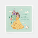 Search for beauty and beast napkins Girls birthday