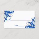 Search for silver wedding place cards blue and silver