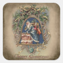 Search for blue christmas stickers Santa claus