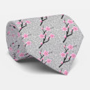 Search for gray and pink ties Blossom