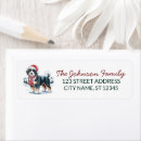 Search for christmas dog labels Pet