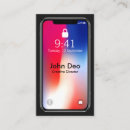 Search for iphone business cards Android